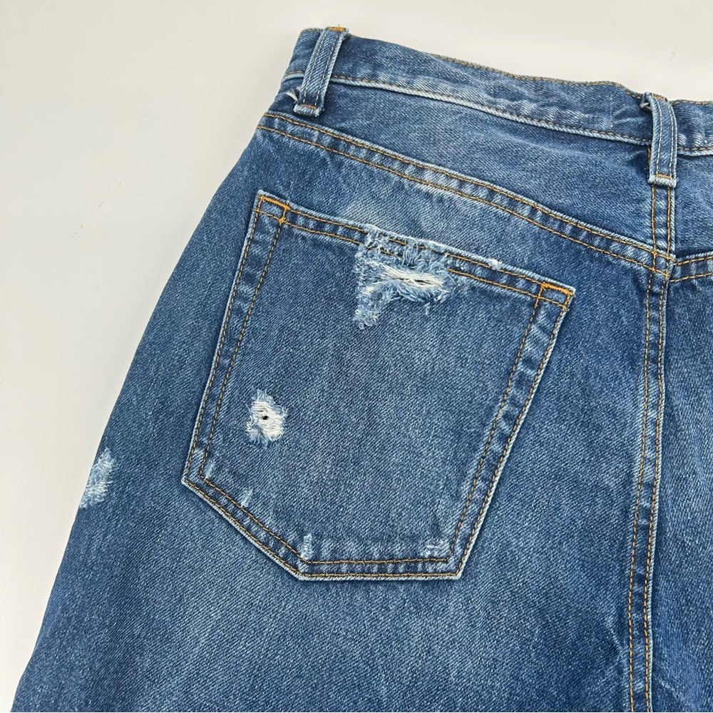 Boyish Billy Jeans in Mame Wash Heavily Distressed Button Fly Women’s Size 28 - Picture 10 of 16